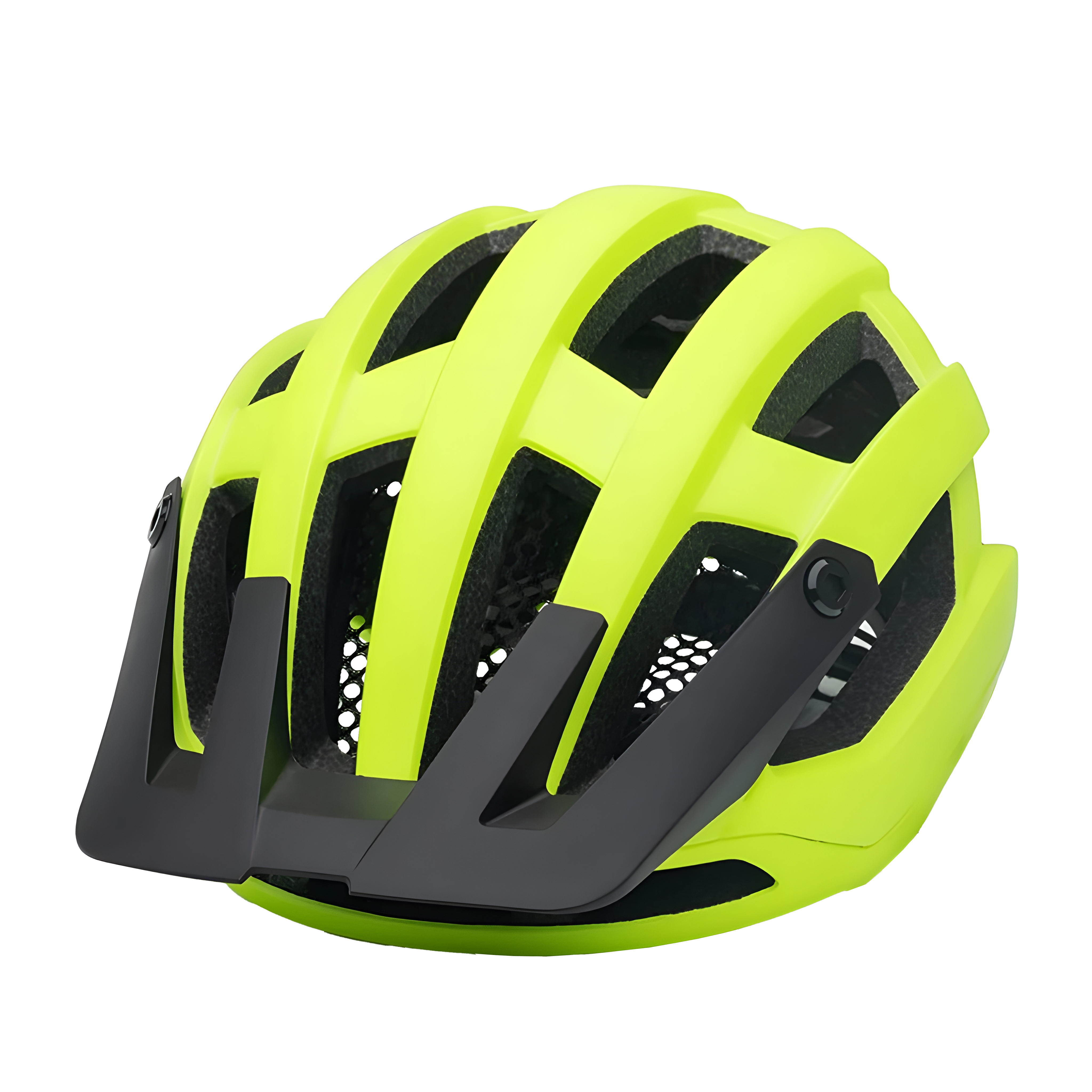 Green Black Helmet